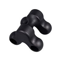 NACHEN Cervical Massager Bone Waist Shoulder Back Leg Multifunctional Massager, Black, 10711082mm