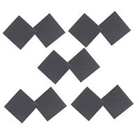 SUPVOX 5 Pairs High Heel Grips Non-Slip Shoes Pads Adhesive Square High Heel Sole Stickers Grips Rubber Sole Protector for Women High Heel Shoe