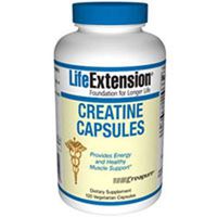 Life Extension CREATINE 120 Vegetarian Capsules (Multi-Pack)