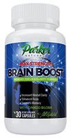 Focus Memory Clarity Brain Supplement: Nootropic Support with DMAE by Parker Naturals, Ginkgo Biloba & St. John's Wort