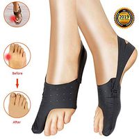 MEET Adjustable Elastic Bunion Corrector 24h Day and Night Protector Sleeves Toe Straightener Socks Bunion Splints Toe Corrector Treat Hallux Valgus Pain Relief 1 Pair,L