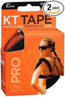 KT Tape Pro Kinesiology Therapeutic Sports Tape, 20 Precut 10 inch Strips, Sonic Blue