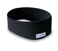 AcousticSheep SleepPhones Wireless | Bluetooth Headphones for Sleep, Travel, and More | The Original and Most Comfortable Headphones for Sleeping | Pitch Black - Breeze Fabric (Size S)