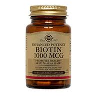 Solgar Biotin 10000 mcg, 120 Veg Caps (Pack of 4)