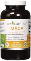 Vita Essentials Maca 950 Mg Veggie Capsules, 250 Count