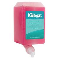 Kleenex Kimcare Lotion Cleanser Refill - 33.8 fl oz (1000 mL) - Push Pump Dispenser - Pink - 1 Each