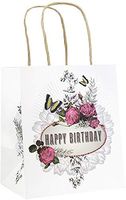 Papaya Art, Gift Bag Mini Birthday Roses, 1 Count