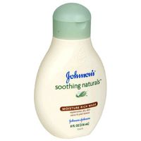Johnson's Soothing Naturals Moisture Rich Wash, 8 fl oz (236 ml)