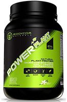 Bodycor PowerPlant All Natural Plant Based Protein (960 Grams - Vanilla Bean), Powerful Dietary Supplement with Digestive Enzymes, Greens & Superfoods, 100% Pure Vegan Formula