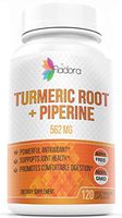 Turmeric Curcumin 562mg with Piperine (Antioxidant | Anti-Inflammatory) Max Potency Turmeric Root Extract, 120 Vegetarian Capsules by Fladora, Non-GMO, Gluten-Free Turmeric Capsules