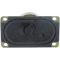 ICC / Intervox S20X35VFS-5W Speaker, Oval; 20000 Hz; 5.0W; 90 dB; 50 x90 mm Dia.x 41.6 mm Dpth; 16.49 g