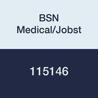 BSN Medical/Jobst 115146 Opaque Compression Hose, Thigh High, 20-30 mmHg, Closed Toe, Large, Classic Black