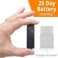 Small Mini Voice Activated Audio Recorder Super Long 288 Hour Storage Capacity (8GB) | 25 Day Stby Battery Date & Time Stamp | Easy to Use | Crystal Clear Digital Recording (Renewed)