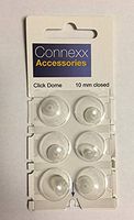 Siemens Click Dome 10 mm Closed For RIC Hearing Aids - 6 Domes Each