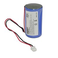 HQRP D-Size 3.6V Lithium Thionyl Chloride Battery Compatible with DSC ER34615M-T1 WT4911 WT4911B WT8911 ALEXOR Wireless Outdoor Siren WT4911BATT ADT