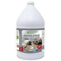 GreenFist Marbleous Marble Cleaner and Other Stone Surfaces Brightener & Restorer [Tile,Countertop,Porcelain,Lime-Stone,Ceramic,Granite,Brick,Vinyl] (1 Gallon)