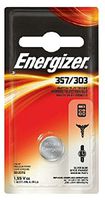 Energizer Watch Battery 1.55 Volt 357/303 1 Each (Pack of 9)