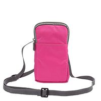 Cell Phone Purse Multipurpose Oxford Waist Pouch 5.5" Crossbody Shoulder Bag for Outdoor Sports Mobile Phone Carrying Cases Belt Bag Pouch for iPhone X/8/7/6/6S Plus Samsung Galaxy Series Phone