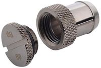 Bits Power Cooled PC Fitting Personal Computer Water Reservoir Sled Tube Compression Rotary Screw Adapter Extender Expansion Parts (BP-BSWP-C31)