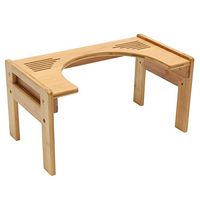 Wooden Toilet Stool, Household Multifunctional Toilet Stool Wooden Squatting Toilet Stool,for Children Pregnant Women Old People Potty Aid