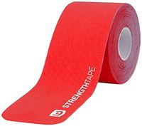 StrengthTape 10-Inch Precut Roll (Pack of 20), 16-Feet, Red