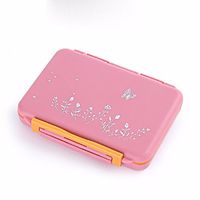 HQLCX-Medicine Pill Storage Box Portable Portable Medicine Box Mini Travel Compartment Medicine Box One Week Medicine Box Medicine Storage Case