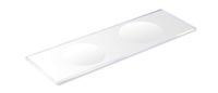 American Educational Glass Microscope Slides, Double Cavity, 76.2mm Length x 25.1mm Width (Box of 144)