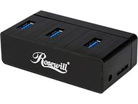 Rosewill RHB-420 Aluminum Mini USB 3.0 3-Port Hub Plus 2.5" SATA? 6G Enclosure Adapter - Retail