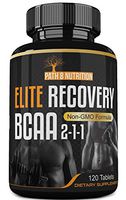 Powerful 4000mg Elite Recovery BCAA Capsules 2-1-1 Pre and Post Workout Branched Chain Amino Acids