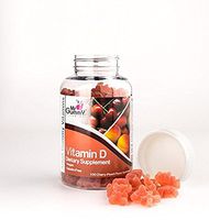 Mr. Gummy Vitamin D-3 Dietary Supplement Gummies, Peach & Sour Cherry Flavor, 60 Count (2)