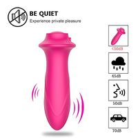 FEEYAA Personal Wand Massager,Cordless Waterproof Massaging Wand for Body Muscle, Small Massager with Powerful Multi Speed Vibration Modes,Quiet