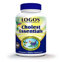 Logos Nutritionals - Cholest Essentials 60 Count - Lower Cholesterol, Triglycerides and Decrease Statin Drug Side Effects