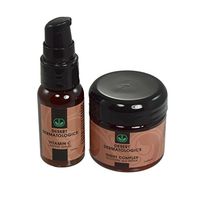 Transform! DESERT DERMATOLOGICS Vitamin C Lasting Serum and Night Complex with Vitamin A, Physician Developed Multi-active Skin Beneficial Package. Non-GMO. Vegan.