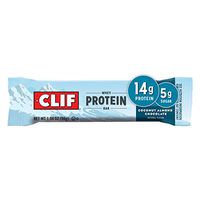 CLIF Whey Protein - Snack Bars - Coconut Almond Chocolate Flavor - (1.98 Ounce Complete Protein Bars, 8 Count)