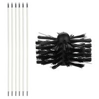 Pipe Inner Brush Dryer Vent Cleaning Brush Lint Remover Cleaning Tool