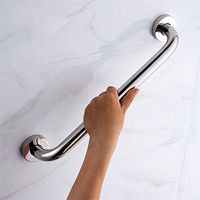 WENBO Home- Stainless Steel handrails Bathroom Toilet Toilet Safety Elderly handrail (Size : 50cm)