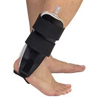 Foam & Air Ankle Stirrup Brace Air Compression Ankle Support Splint Reduce Swelling and Inflammation - Relief Sprains and Arthritis Pain
