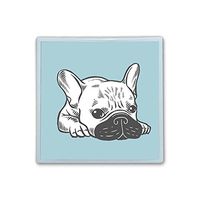 Contact Lens Box Holder Container Case Storage Eyecare Kit - Frenchie Dog