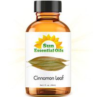Cinnamon Leaf Essential Oil (Huge 2oz Bottle) Bulk Cinnamon Leaf Oil - 2 Ounce