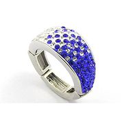 Adjustable Magnetic Ring Color Blue Size 6-8