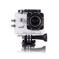 DBPOWER Wifi Waterproof Action Camera 12MP 1080P HD with 2 Batteries and Free Accessories Kit (Silver)