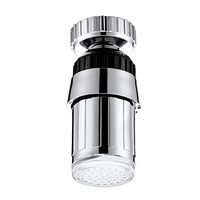 LIEJIE Kitchen Sink 7Color Change Water Glow Water Stream Shower LED Faucet Taps Light Work Lights Ultra Bright Lamp for Car Repair Home Using and Emergency (Silver)
