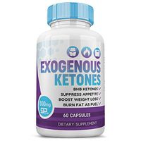 Keto Pills & Exogenous Ketones - Weight Loss Pills for Women - Appetite Suppressant - Burn Fat Fast - Ketosis Supplement - 60ct