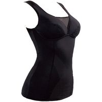 Breast Lift Bra Sagging Boobs Bust Bring up Flab Back Corrector New Cleavage Arm (M： 31.1-34.2" (79-87cm), Black)
