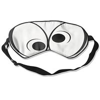 Cartoon Confused Eye Crazy Pure Silk Sleeping Mask Reusable Cold to Improve Sleep Relief Edema Eyestrain Fatigue Fatigue Headache and Tension Best Men and Women Eye Mask