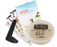 TheraPutty Standard Exercise Putty Tan - XX-Soft 4 OZ + Puttycise L-Bar TheraPutty Exercise Tool + Manual Bundle