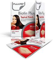 PatchMD - Biotin Plus Topical Patch - B-Vitamin - Supports Hair, Skin and Nails - 30 Day Supply
