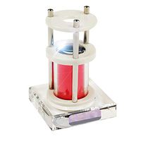 Loupe Magnifier Acrylic Mirror Body 20mm Lens Red Diamond Cut Heart Arrow Diamond Ring Recognition Tool Jewelry Recognition Magnifier