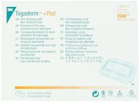 3M Tegaderm +Pad Film Dressing with Non-Adherent Pad 3589, 100 Pieces (Pack of 4)