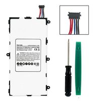 Samsung GH43-04588A Replacement Battery TLP-028 Li-Pol Battery - Rechargeable Ultra High Capacity (Li-Pol 3.7V 4000 mAh) - Replacement for Samsung SM-T217A Battery - Installation Tools Included